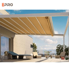 Pergola pliante de toit de PVC de restaurant avec l'auvent escamotable