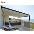 Auvent de pergola escamotable en aluminium de gazebos ombrage automatique de toit se pliant de toit pour le patio extérieur