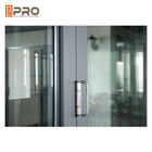 Les portes de pliage en aluminium d'isolation thermique ont adapté le Bi aux besoins du client de cadre de porte de la couleur 2.0MM pliant le doo en aluminium de pliage de portes extérieures