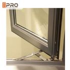 Tissu pour rideaux affleurant en aluminium facultatif Windows de couleur avec fenêtre d'aluminium de fenêtre de ceinture de tissu pour rideaux de grillage de sécurité la double