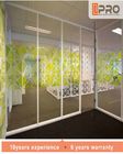 Les diviseurs faits sur commande de mur de bureau divisent avec la taille adaptée aux besoins du client par verre trempé