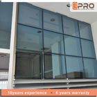 Mur rideau en aluminium transformé en unités de panneau pour la taille adaptée aux besoins du client de construction commerciale