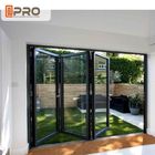 Multi noir - de rendement optimum résidentiel en aluminium de portes de pliage de panneaux