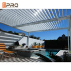 Auvent antipluie extérieur de toit de pergola en aluminium moderne de toit d'ouverture d'ombre de Sun