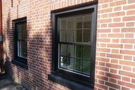 La ceinture vitrée par triple forte en aluminium de longévité et de sécurité de Sash Windows de revêtement blanc de poudre a accroché des fenêtres