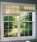 Double américain Hung Window de style/maille en aluminium de sécurité d'acier inoxydable Sash Windows de ventilation