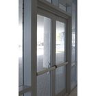 Balancez les portes articulées en aluminium de style ouvert avec Ford Blue Reflective Glass le pivot articulé qu'en bois de porte articule la porte en verre