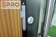 Les portes en aluminium de pivot de coupure thermique colorent facultatif pour la porte d'entrée résidentielle et commerciale de pivot de charnière de porte de pivot