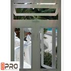 La résistance de la poussière le dessus qu'en aluminium Hung Window For House Projects a adapté le dessus aux besoins du client de taille a accroché les fenêtres en aluminium a accroché la fenêtre supérieure, a