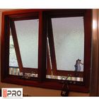 Awnin français de Hung Window Customized Color de bruit/isolation thermique de tente d'auvent de fenêtre de fenêtre triple supérieure en aluminium de tente
