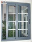 Vitrail de glissement en aluminium horizontal de vue avec la fenêtre latérale coulissante en aluminium d'écran de fenêtre de protection d'insecte