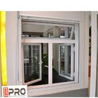 L'eau - fenêtres modernes affleurantes en aluminium de tissu pour rideaux de l'épaisseur de revêtement de poudre de Windows de tissu pour rideaux de preuve 1.0-2.0mm