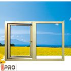 Tissu pour rideaux en aluminium contemporain Windows avec la poignée de tissu pour rideaux de fenêtres de PORTES de WINDOWS de TISSU POUR RIDEAUX du grillage ISO9001 de sécurité
