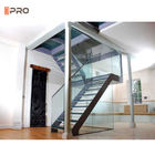Balustrade en aluminium de la balustrade ISO9001 d'escaliers en verre en aluminium de systèmes