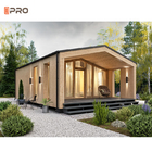 Type de luxe concret rapide Chambre préfabriquée de T de villa conteneur de 40 pi en bois