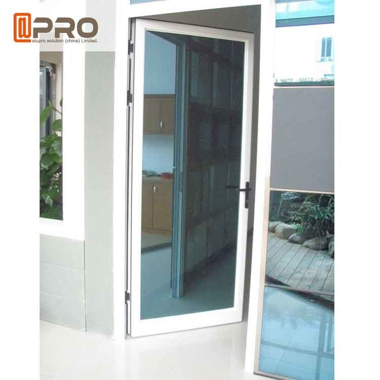 Balancez les portes articulées en aluminium de style ouvert avec Ford Blue Reflective Glass le pivot articulé qu'en bois de porte articule la porte en verre