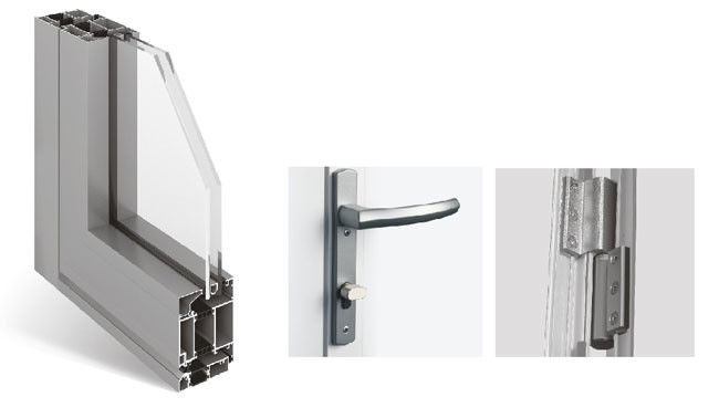 l'aluminium articule les fabricants de porte, types de portes de charnières,