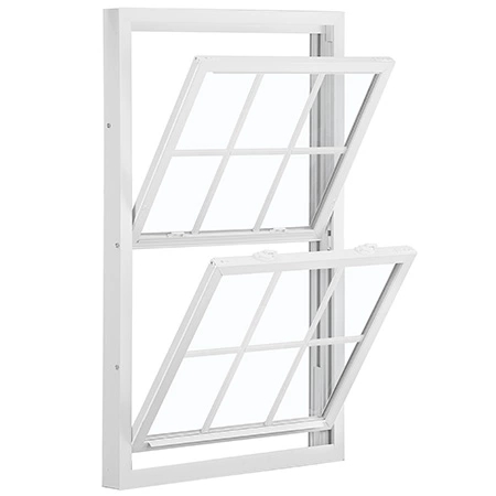 prix accroché supérieur de fenêtre, fenêtre de glissement accrochée par dessus, fenêtre en aluminium accrochée simple,