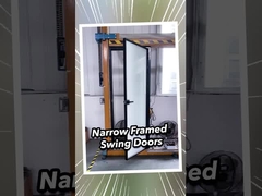 Porte coulissante en verre hauteur 2,1 m