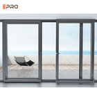 Portes coulissantes en plastique en verre d'UPVC Windows pour la norme australienne de balcon