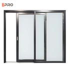 Portes en verre de glissement en aluminium adaptées aux besoins du client de taille Frameless pour des laboratoires