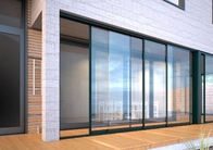 Les portes coulissantes en aluminium extérieures adaptées aux besoins du client Harricane de patio rendent les verres de sûreté stratifiés résistants résistants