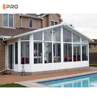 Sunroom debout libre 4M x 5M de pièce de Villa Roof Glass la Floride du modèle 3D