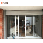 Vitrail en aluminium de coupure thermique extérieure de Chambre et portes coulissantes de patio résistant de porte