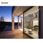 Revêtement en aluminium adapté aux besoins du client de poudre de système de portes en verre de glissement de patio de balcon