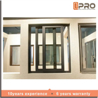 2.0 mm Épaisseur fenêtres coulissantes en aluminium Sash Matériaux de fenêtres avec écran Balcon double verre
