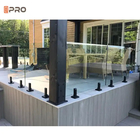 Résistance à la pourriture de verre d'aluminium garde-corps manche de la piscine clôture en acier inoxydable clôture de balcon sûr