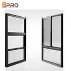Double simple américain Hung Thermal Break Aluminum Window/fenêtre de Sash coulissante verticale