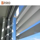 La poudre standard de l'Australie d'ouverture de fenêtre en aluminium horizontale d'auvent a enduit la couleur adaptée aux besoins du client