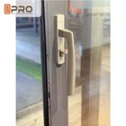 Le système en aluminium de portes en verre de glissement d'anti bruit de l'Australie a adapté le GLISSEMENT aux besoins du client de PORTE de GRANGE de porte de porte de glissement de taille