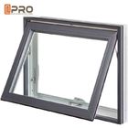 Dessus sain d'isolation de preuve Hung Aluminum Awning Windows/tentes supérieures en verre de fenêtre en aluminium de Hung Windows pour la maison