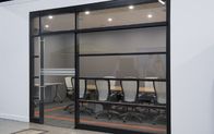 Le bureau moderne de verre trempé en aluminium de cadre divise/les séparations de diviseurs pièce de bureau