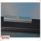 Le tissu pour rideaux en aluminium de panneau simple de patio a articulé la PORTE COMPOSÉE de charnière en aluminium de porte de couleur de profil adaptée aux besoins du client par porte en verre