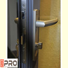 Portes articulées en aluminium de Grey Color PVDF avec la CHARNIÈRE extérieure de direction de s'ouvrir POUR la charnière de porte EN ACIER d'oscillation de CHARNIÈRE de PORTE de PORTE