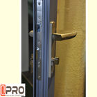 Portes articulées en aluminium de Grey Color PVDF avec la CHARNIÈRE extérieure de direction de s'ouvrir POUR la charnière de porte EN ACIER d'oscillation de CHARNIÈRE de PORTE de PORTE