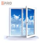 À l'extérieur/tissu pour rideaux en aluminium ouvert centripète Windows avec le tissu pour rideaux rond de côté de fenêtre de tissu pour rideaux de maille de sécurité d'acier inoxydable
