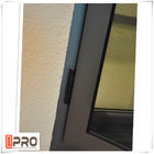 Fenêtres en aluminium de tissu pour rideaux de double de conception de système de tissu pour rideaux de coupure thermique en aluminium antipluie de Windows