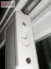La poudre a enduit l'impact simple Windows français d'ouragan de Hung Window Custom Lift Up
