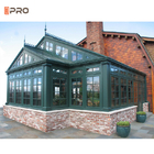 Jardin de toit de la chaleur cadre en aluminium de pièce en verre extérieure de 4 saisons