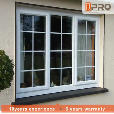 2.0 mm Épaisseur fenêtres coulissantes en aluminium Sash Matériaux de fenêtres avec écran Balcon double verre