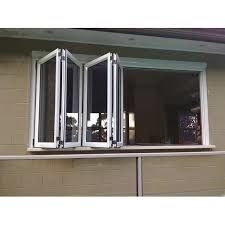 fenêtres verticales se pliantes de porte de fenêtre, volets intérieurs de fenêtre de Bi-pli, porte de douche de pli de Bi
